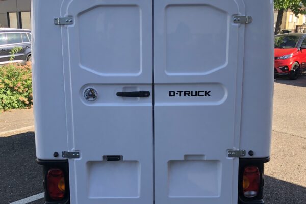 Aixam D-Truck Fourgon blanc arrière abbvsp