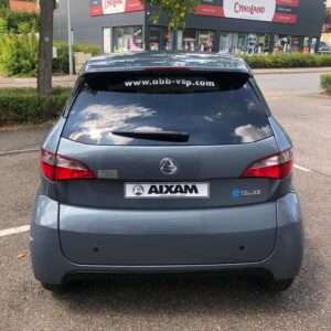 vente voitures sans permis aixam e-coupé premium arrière grise neuve chez ABB VSP à Thionville concession abb vsp