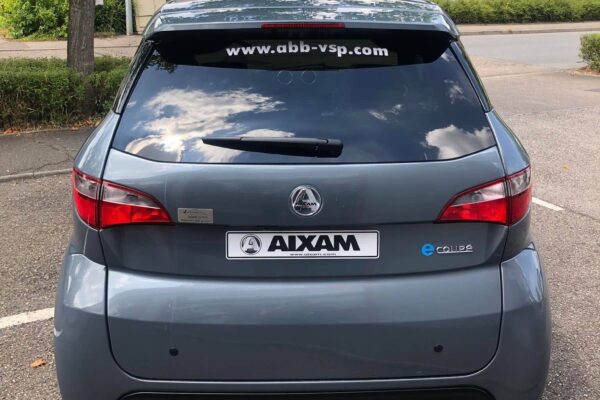 vente voitures sans permis aixam e-coupé premium arrière grise neuve chez ABB VSP à Thionville concession abb vsp